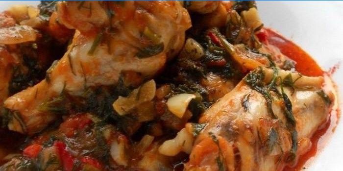 Chakhokhbili in a slow cooker from a chicken - how to cook a classic ...
