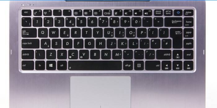 Reboot the laptop with the power button