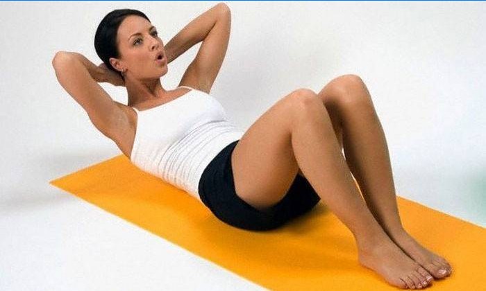 How to clean your stomach with exercise