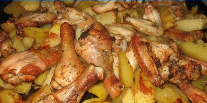 Potato Chicken in the Oven