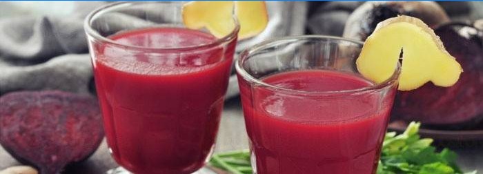 Beetroot juice - a source of vitamins and fiber