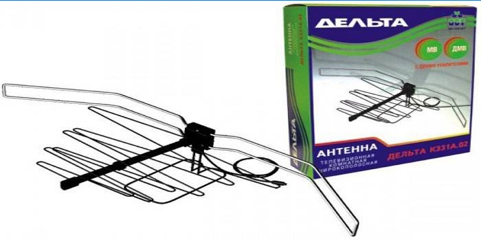 Antenna Delta K331A.02 in the package