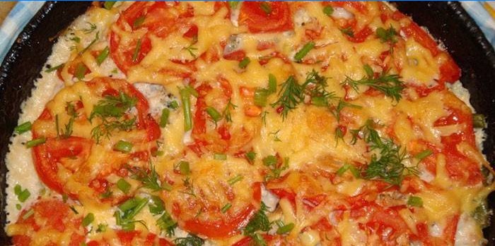 Ready-made vegetable casserole