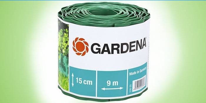 Flexible border, green, model Gardena (00538-20.000.00)