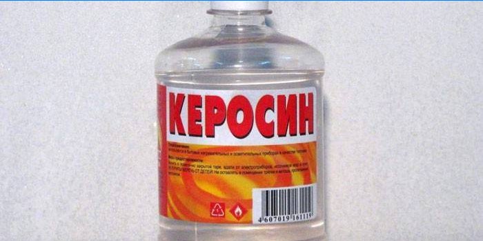 Kerosene in a bottle