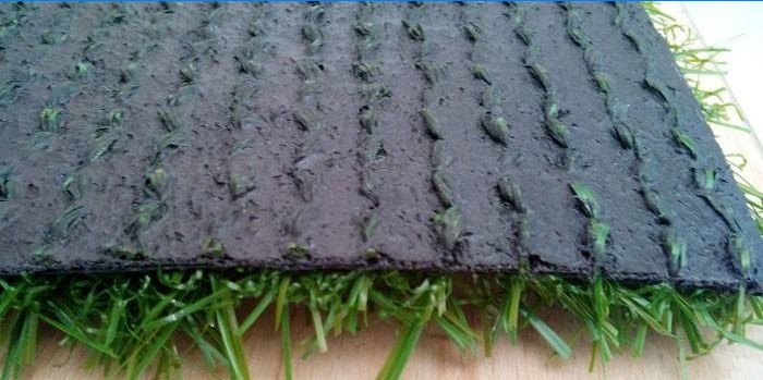 Reverse side of the artificial grass Orotex Soft Grass