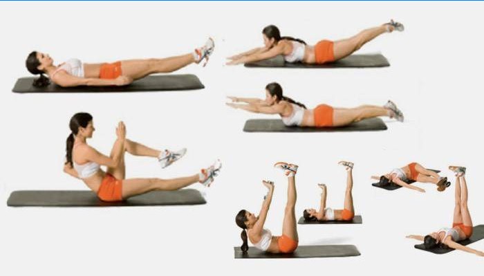 How to quickly remove the lower abdomen with exercises