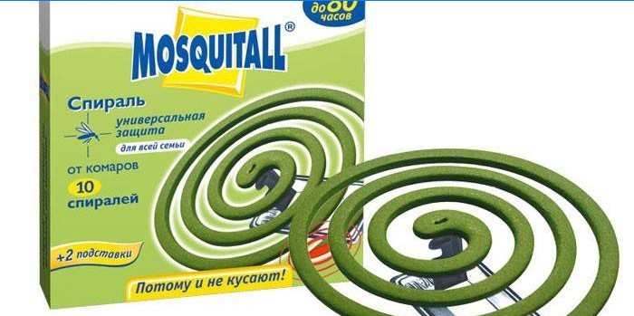 Mosquitall mosquito coil in pack