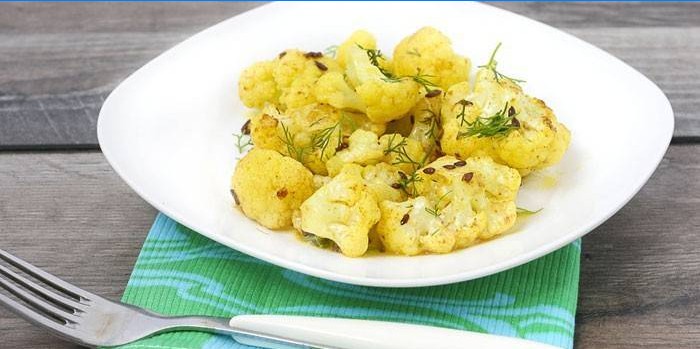 Fried cabbage in cheese batter