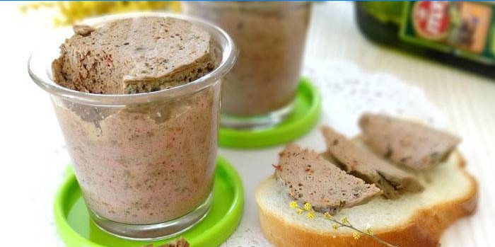 Chicken Pate with Cheese