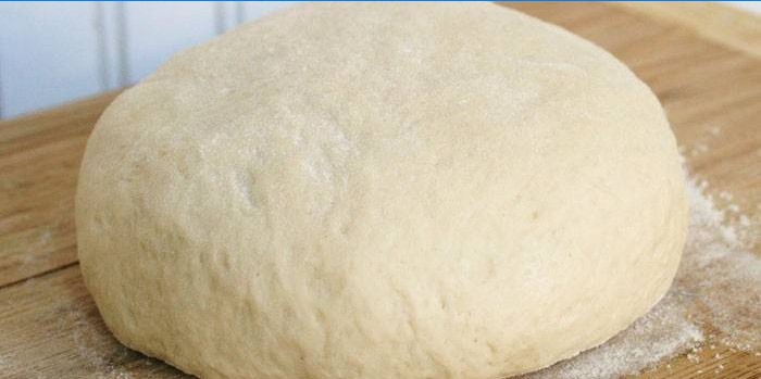 Ball of yeast dough