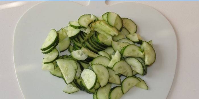 Sliced ​​Cucumber