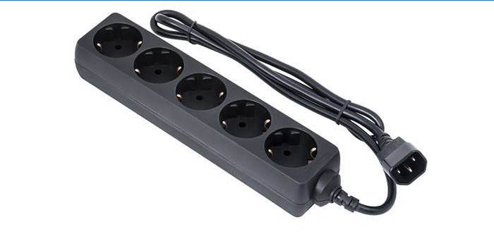 Surge protector ExeGate SPU -5-0.5B without switches