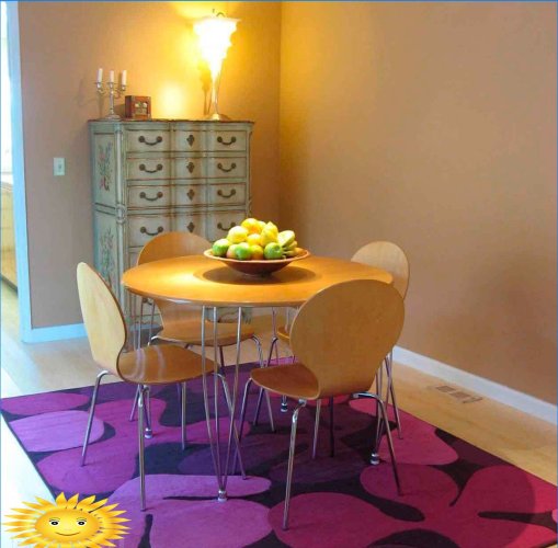 7 rules for choosing carpet sizes for a room