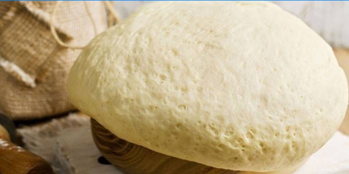 Yeast-free dough