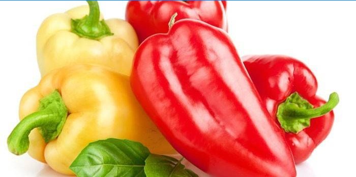 Red and Yellow Bell Peppers