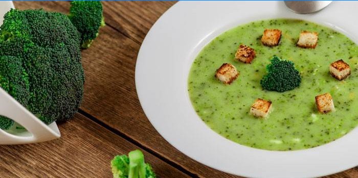 Broccoli Puree Soup