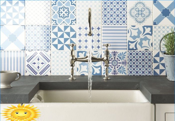 Ceramic tiles in home design