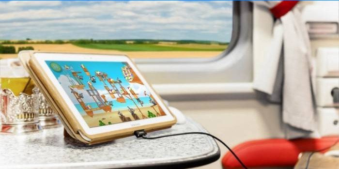 Train Travel Tablet