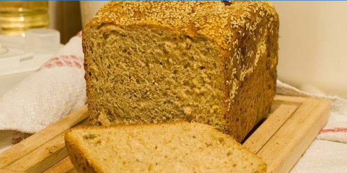 Dietary Cornmeal Bread