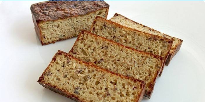 Homemade kefir bread according to Ducan