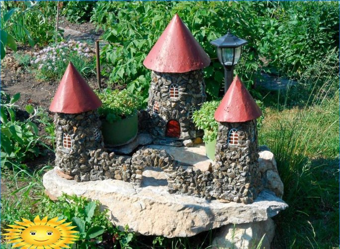 DIY materials for making garden figurines