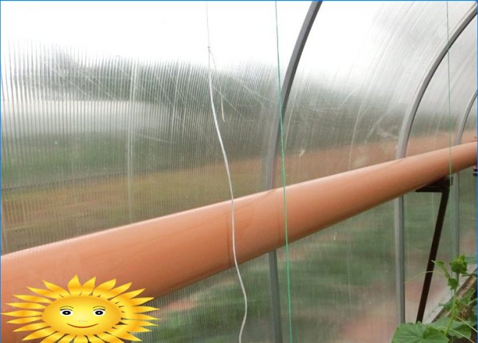 Do-it-yourself drip irrigation in the greenhouse