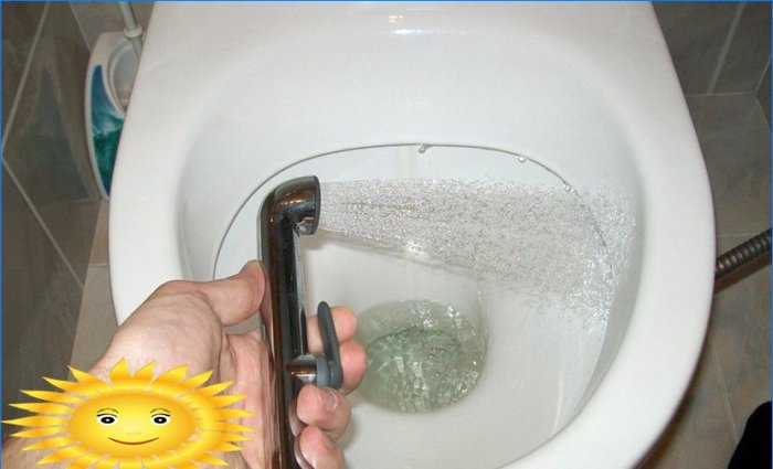 Do-it-yourself installation of a concealed hygienic shower