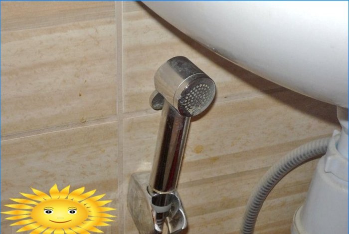 Do-it-yourself installation of a concealed hygienic shower