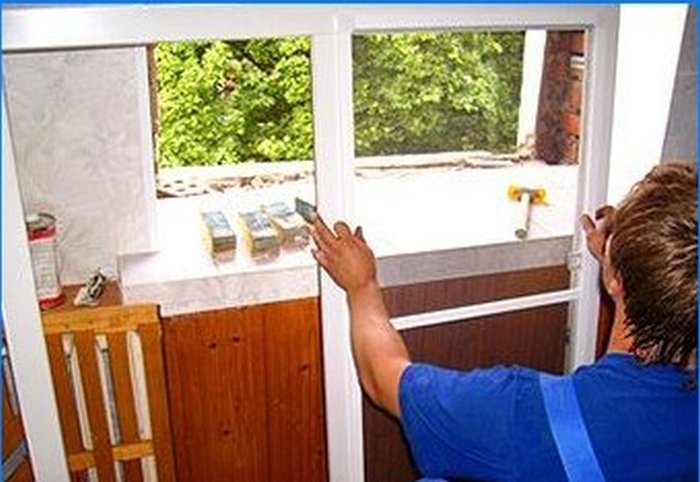 Do-it-yourself installation of metal-plastic windows