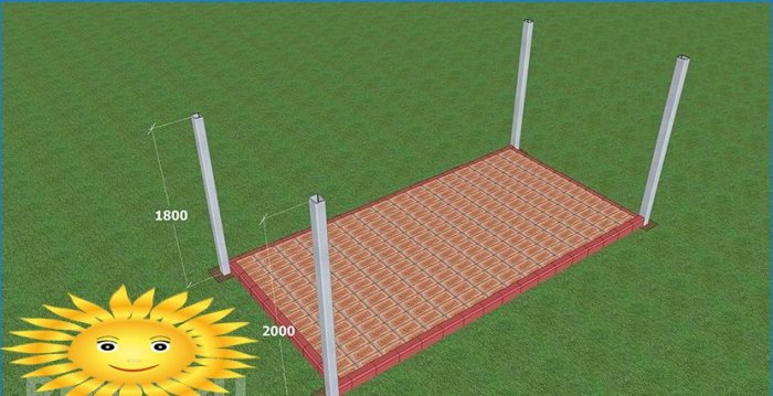 Do-it-yourself outdoor dog enclosure: materials, sizes, schemes