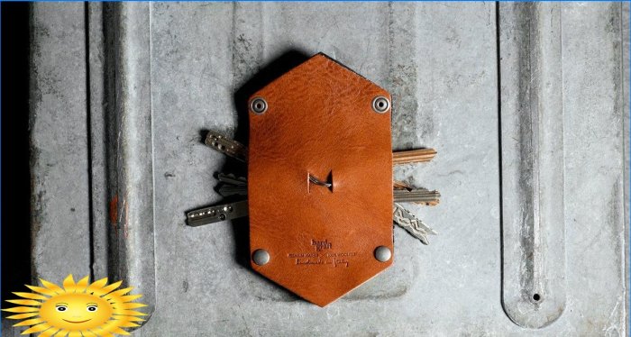 Do-it-yourself wall key keeper: photo selection