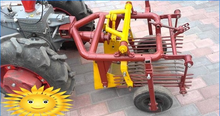 Attachments for the walk-behind tractor. Part 2. Equipment of activator type
