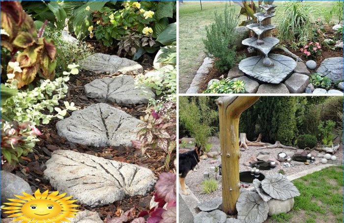 The use of concrete in landscaping