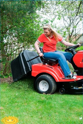 Garden riders: types, features of choice and use