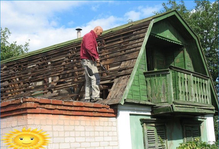 Home roof repair
