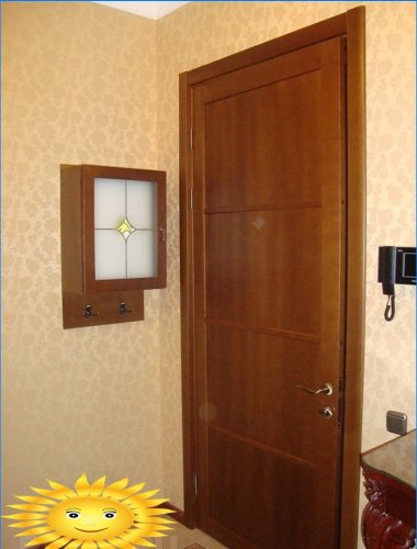 How to disguise an electrical panel in the hallway