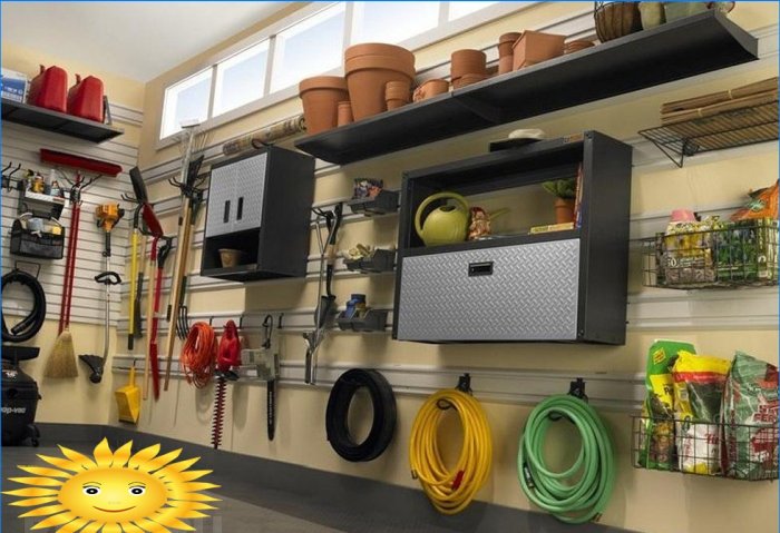 How to equip garage storage systems