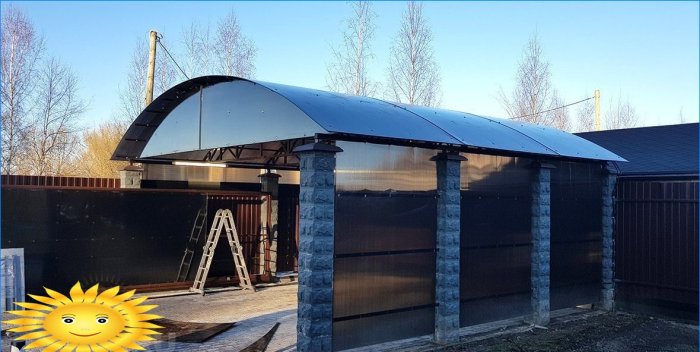 How to properly equip a carport