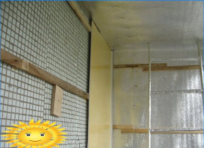 Installation and decoration of walls with plastic PVC panels
