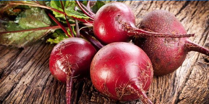 Young fresh beets