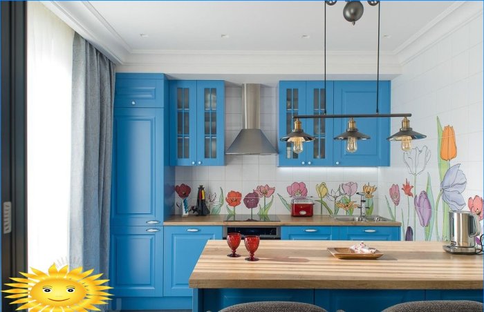 Kitchens where the apron has become a focal point