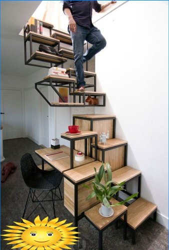 Ladder-bookcase