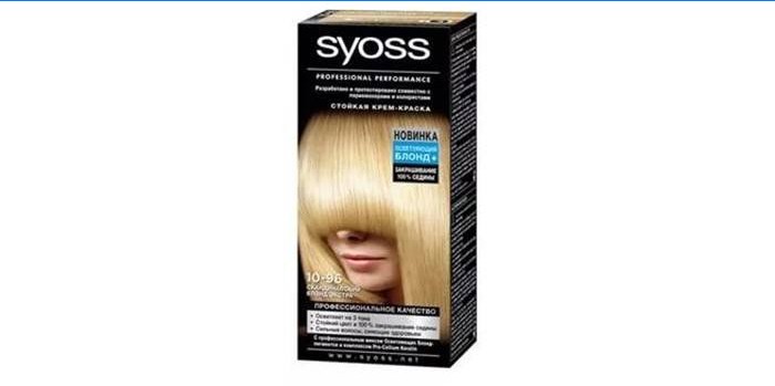 Cream-paint for lightening hair from Syoss