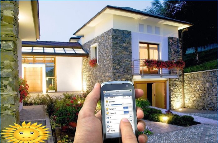 Smart home lighting control system