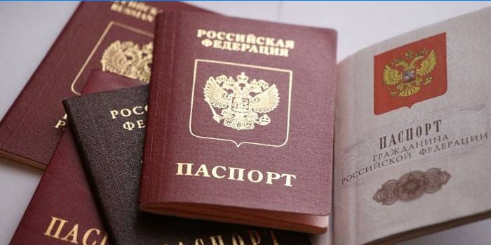 Passports of citizens of the Russian Federation