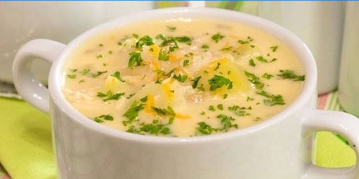 Mashed potato soup