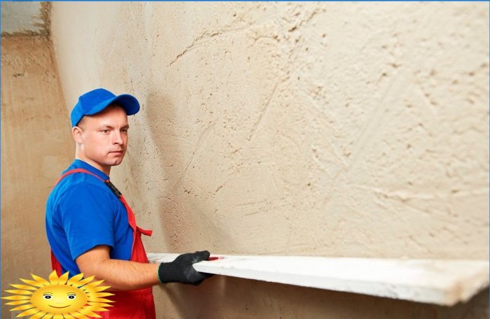 Preparation of walls in the bathroom for tiles