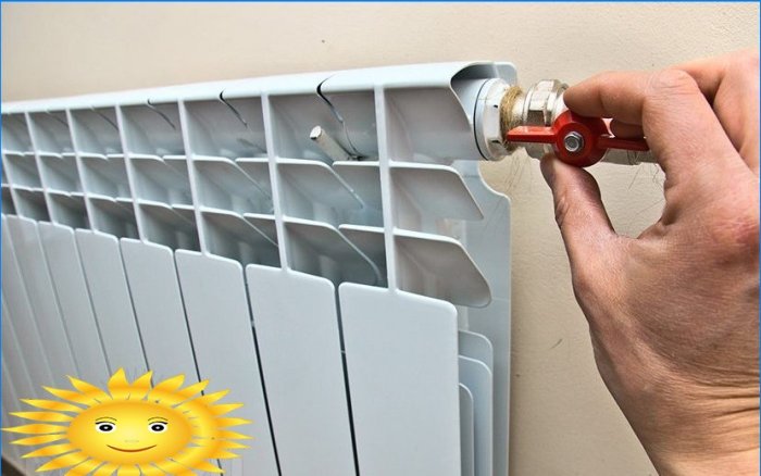 Summer prevention of hot water heating systems