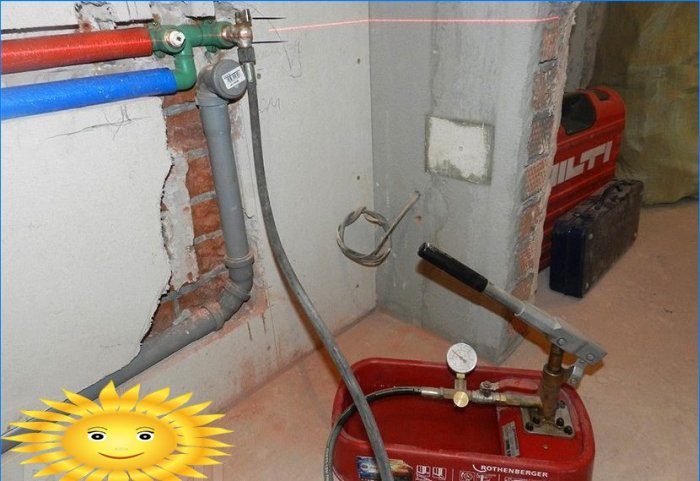 Summer prevention of hot water heating systems